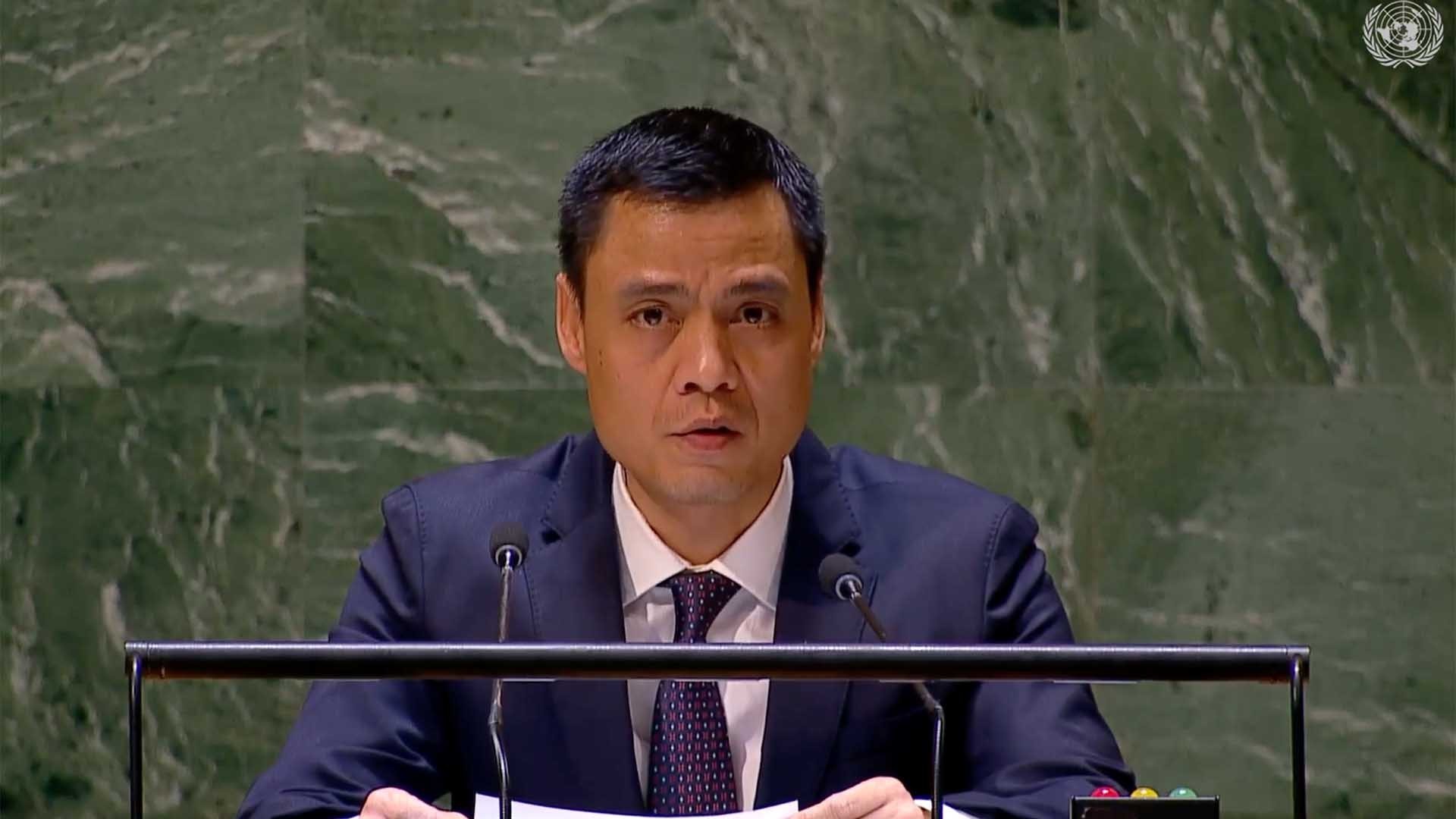 Việt Nam nhấn mạnh cần giải quyết các tranh chấp biển bằng các biện pháp hoà bình theo UNCLOS