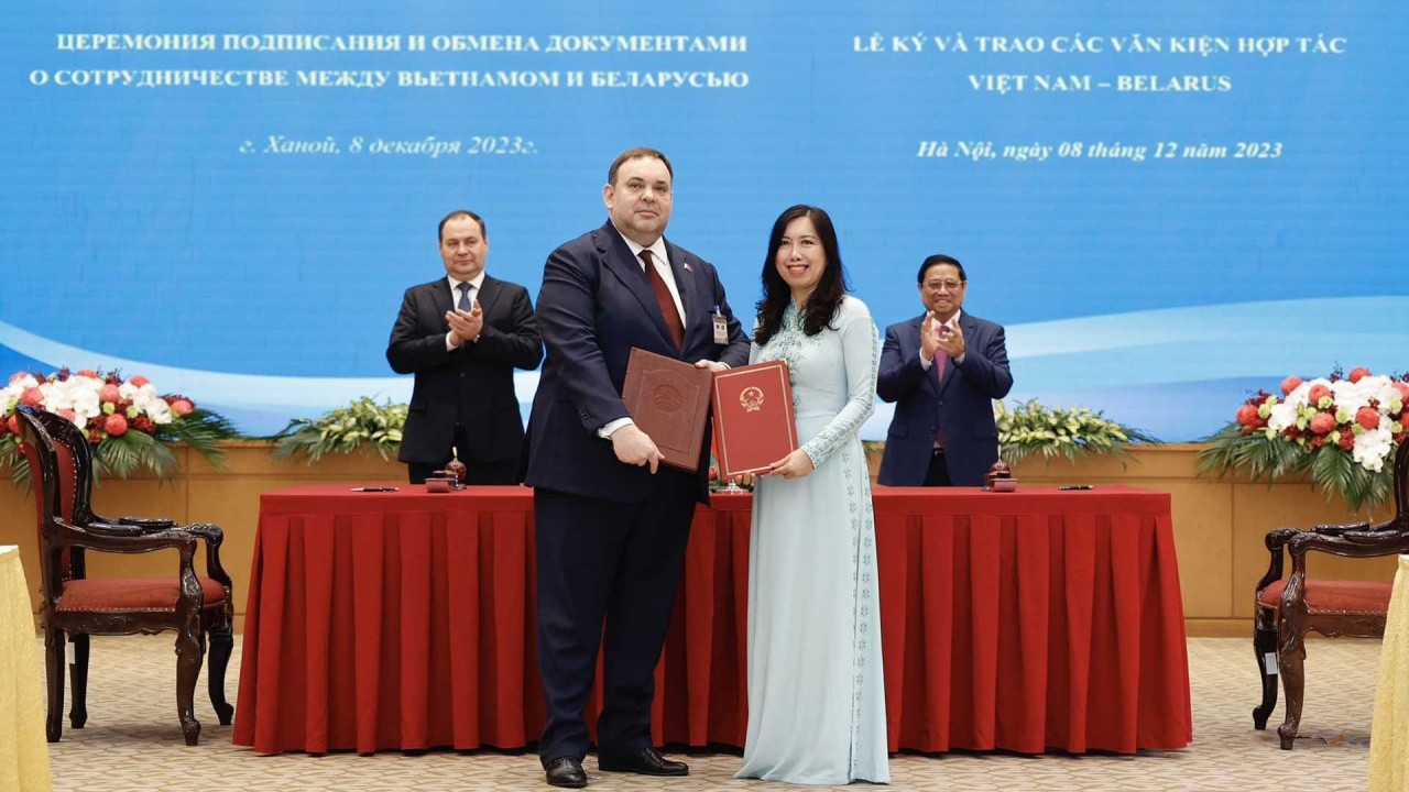 Hiệp định miễn thị thực Việt Nam-Belarus: Bước phát triển quan trọng trong hợp tác giữa hai nước