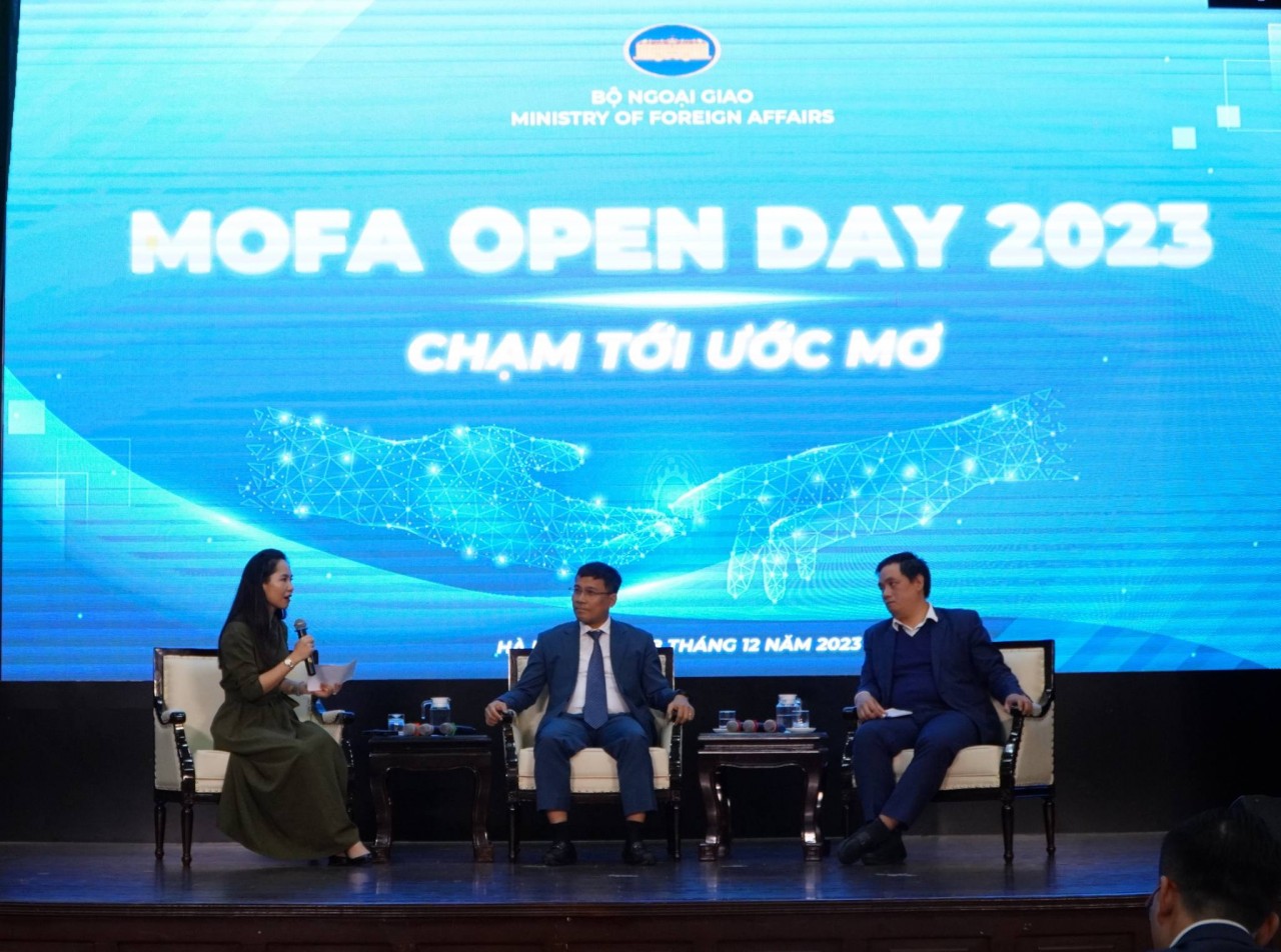 MOFA Open Day 2023: Tiếp lửa nghề cho thế hệ cán bộ ngoại giao tương lai