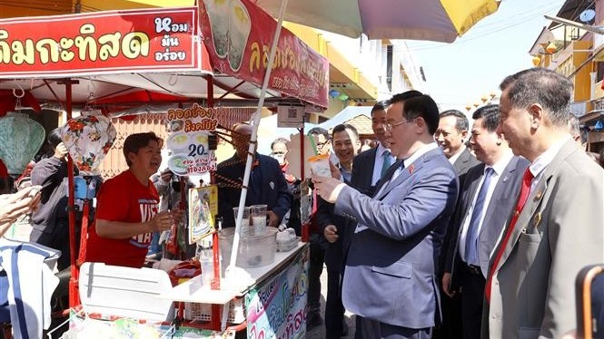 Khai trương Phố Việt Nam đầu tiên trên thế giới tại Thái Lan