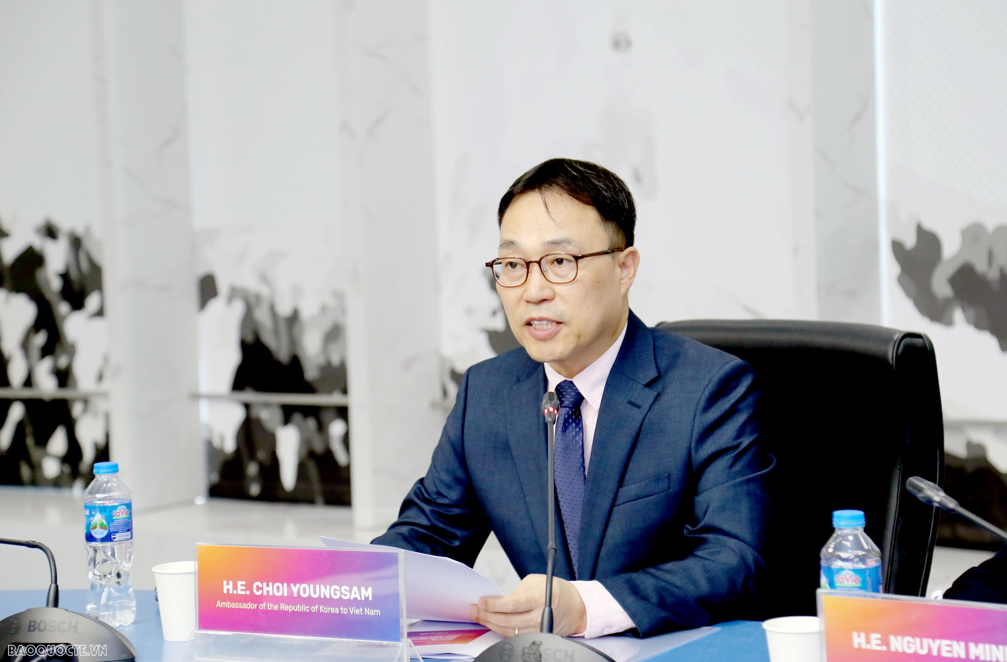 Tăng cường kết nối Mê Kông – Hàn Quốc” trong khuôn khổ Quan hệ đối tác ASEAN – Hàn Quốc Hàn Quốc sẽ tập trung cùng các nước Mekong giải quyết các thách thức chung