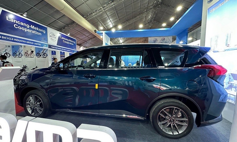 Xe ô tô thuần điện Haima 7X-E lộ diện trước ngày ra mắt khách hàng Việt Xe ô tô thuần điện Haima 7X-E lộ diện trước ngày ra mắt khách hàng Việt