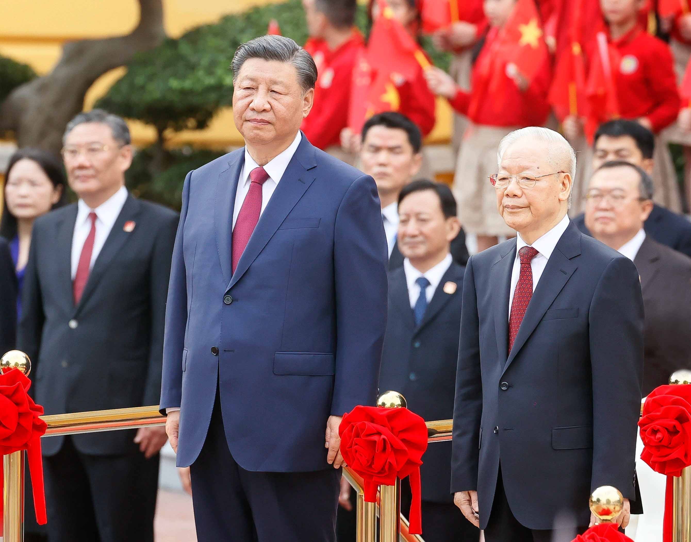 Việt Nam coi phát triển quan hệ với Trung Quốc là ưu tiên hàng đầu Việt Nam-Trung Quốc nhất trí xây dựng Cộng đồng chia sẻ tương lai