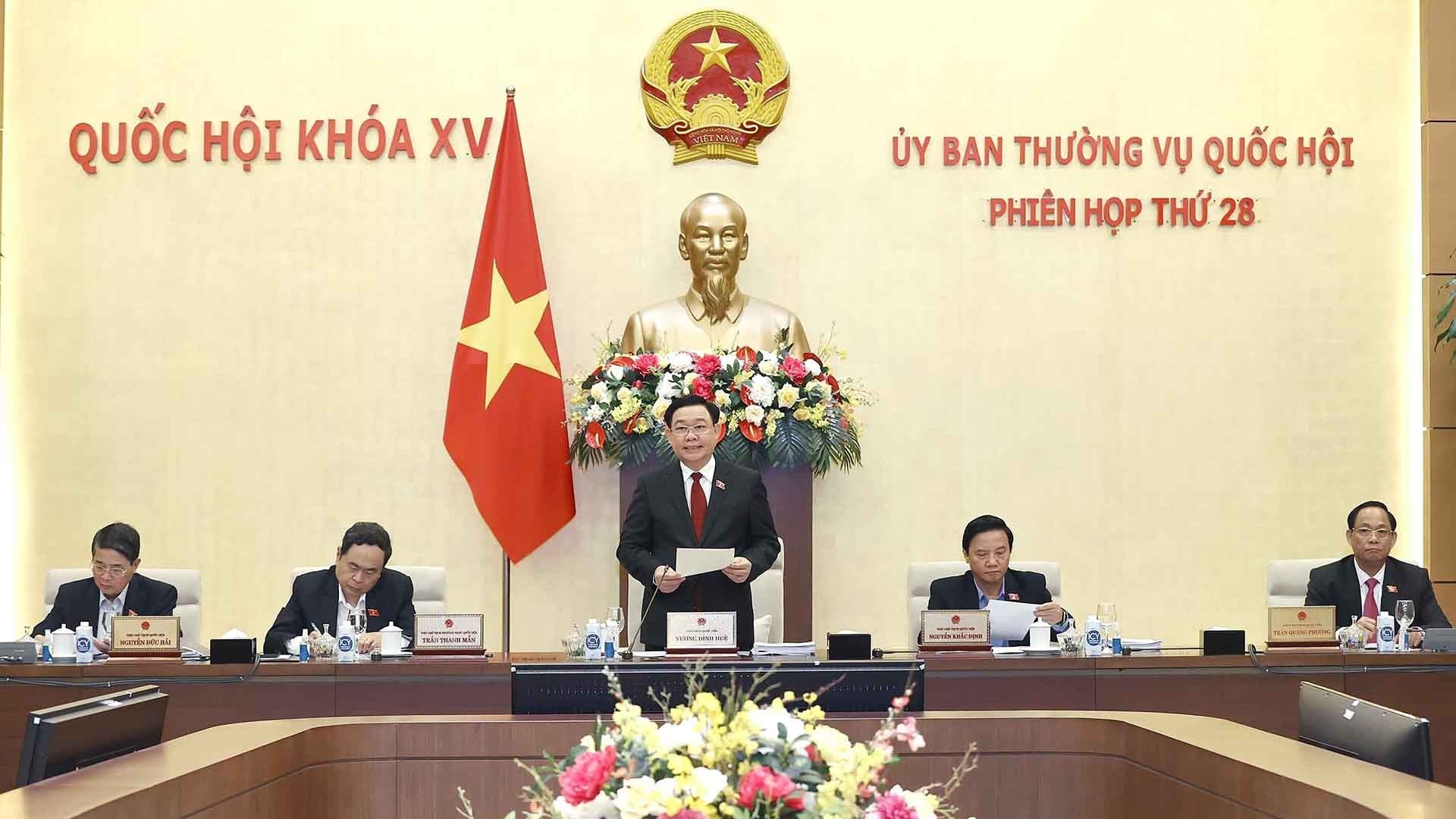 Ủy ban Thường vụ Quốc hội khai mạc phiên họp thứ 28, xem xét 19 nội dung quan trọng