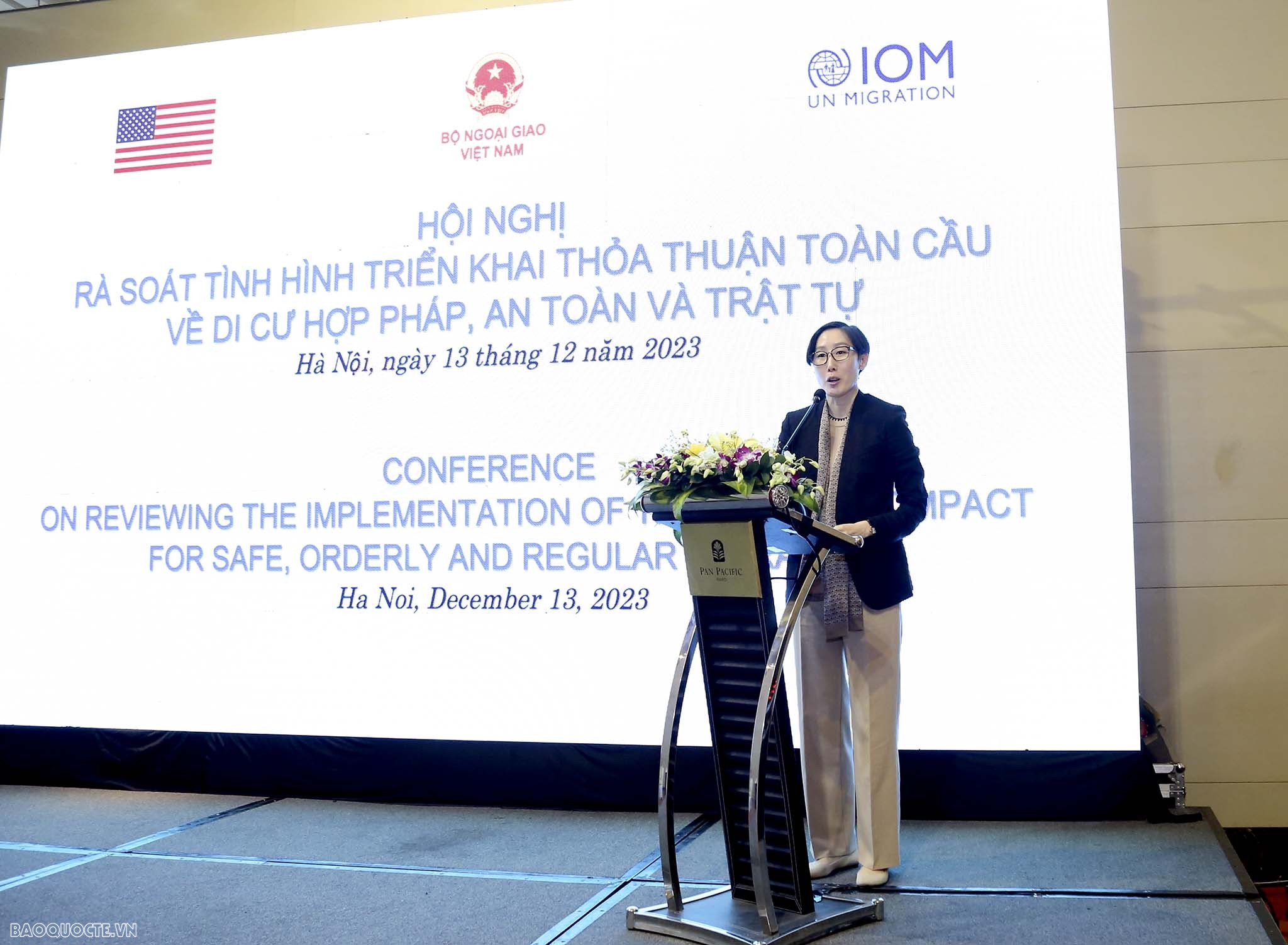 Việt Nam rà soát tình hình triển khai thoả thuận toàn cầu về di cư hợp pháp, an toàn và trật tự trong năm 2023 Hội nghị rà soát tình hình triển khai thỏa thuận toàn cầu về di cư hợp pháp, an toàn và trật tự