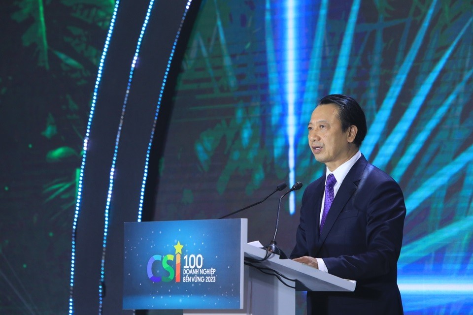 VCCI công bố 100 doanh nghiệp bền vững tại Việt Nam năm 2023 VCCI công bố 100 doanh nghiệp bền vững tại Việt Nam năm 2023