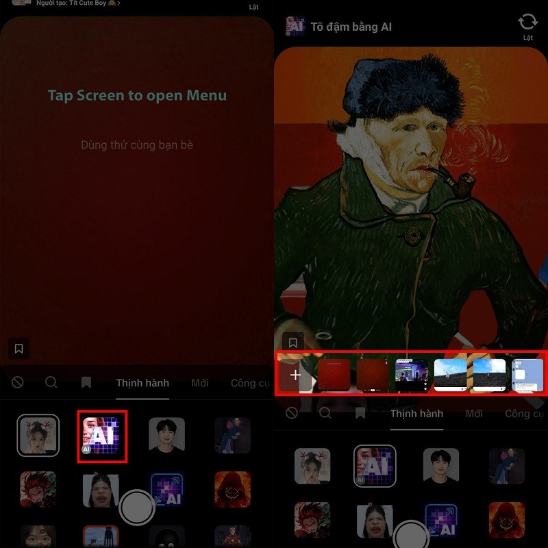Hướng dẫn cách dùng hiệu ứng mở rộng ảnh AI trên TikTok Hướng dẫn cách dùng hiệu ứng mở rộng ảnh AI trên TikTok