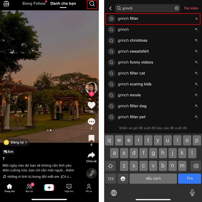 Hướng dẫn cách tải filter Grinch trên TikTok cực ấn tượng Hướng dẫn cách tải filter Grinch trên TikTok cực ấn tượng