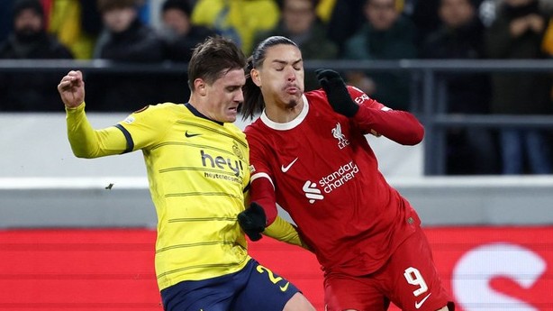 Europa League: Hình ảnh trận đấu Liverpool thua Union Saint-Gilloise; kết quả lượt cuối vòng bảng