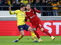 Europa League: Hình ảnh trận đấu Liverpool thua Union Saint-Gilloise; kết quả lượt cuối vòng bảng