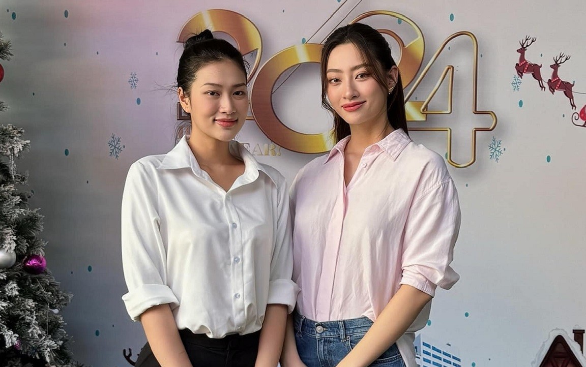 Hoa hậu Lương Thùy Linh và Đoàn Thiên Ân