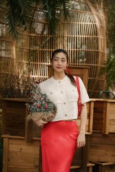 Hoa hậu Lương Thùy Linh khoe nhan sắc 'không phải dạng vừa' ở tuổi 23