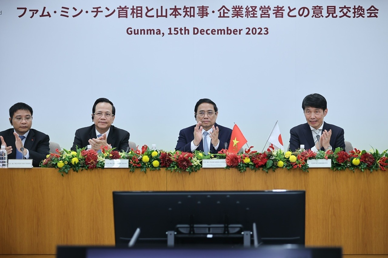 Thủ tướng khuyến khích doanh nghiệp tỉnh Gunma, nơi có 12.000 người Việt tiếp tục đầu tư vào Việt Nam