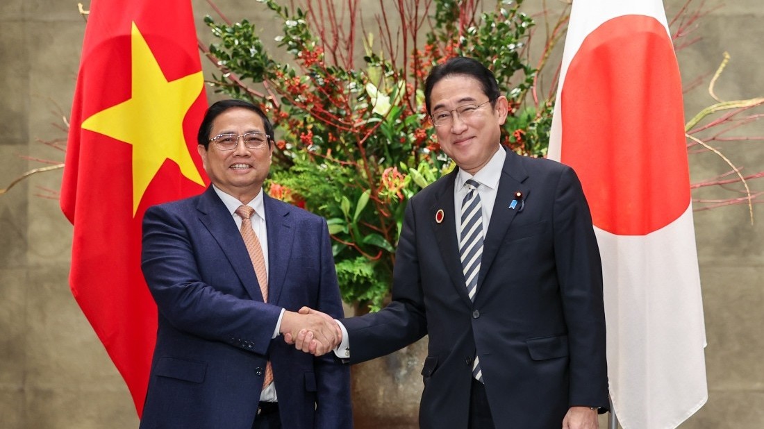 Thủ tướng Phạm Minh Chính hội đàm với Thủ tướng Nhật Bản Kishida Fumio