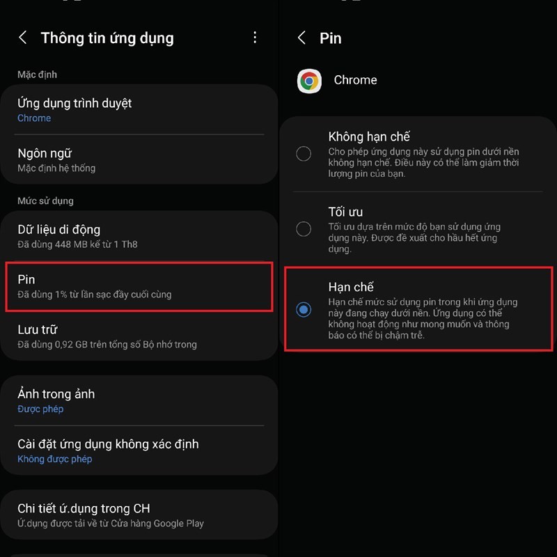 4 cách giảm hao pin khi sử dụng Chrome trên Android vô cùng hiệu quả 4 cách giảm hao pin khi sử dụng Chrome trên Android vô cùng hiệu quả