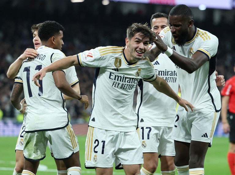 Phút 64, Brahim Diaz điền tên mình lên bảng tỷ số tái lập cách biệt hai bàn cho Los Blancos. 