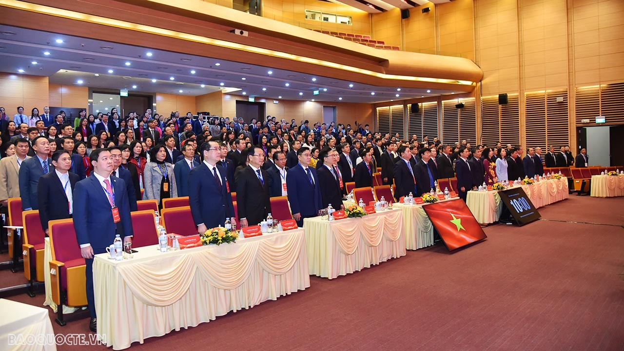 Toàn cảnh Hội nghị Ngoại vụ toàn quốc lần thứ 21 sáng ngày 18/12 qua ảnh