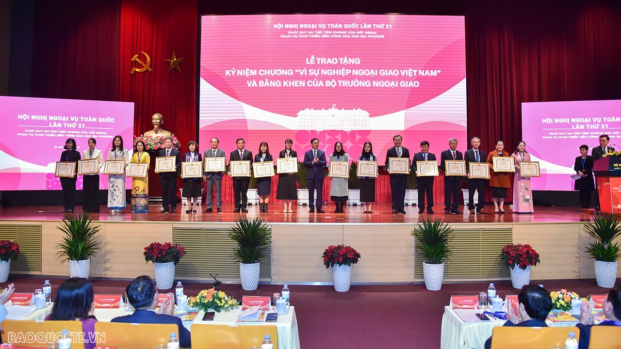 Khai mạc Hội nghị Ngoại vụ toàn quốc lần thứ 21