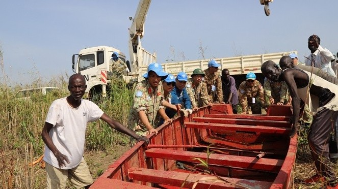 Lực lượng mũ nồi xanh triển khai nhiều hoạt động ý nghĩa hướng tới kỷ niệm Ngày thành lập Quân đội Nhân dân Việt Nam