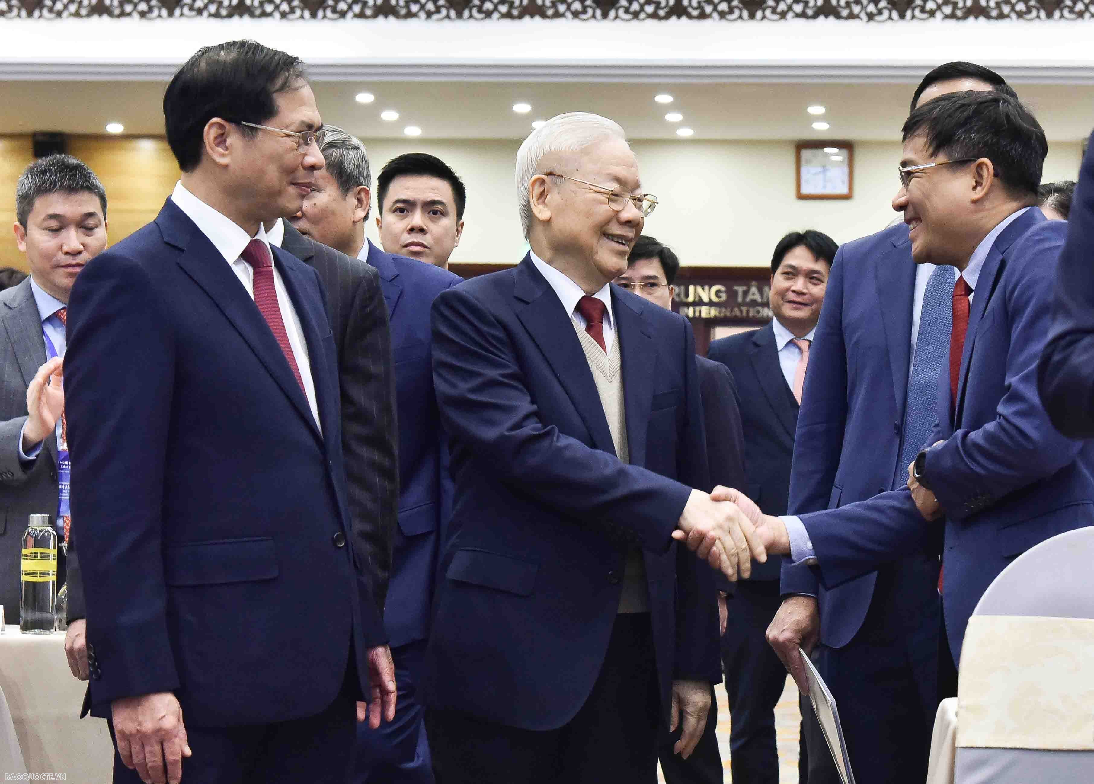 undefined (Chờ VBC gửi) Toàn văn phát biểu của đồng chí Tổng Bí thư Nguyễn Phú Trọng tại Hội nghị Ngoại giao lần thứ 32