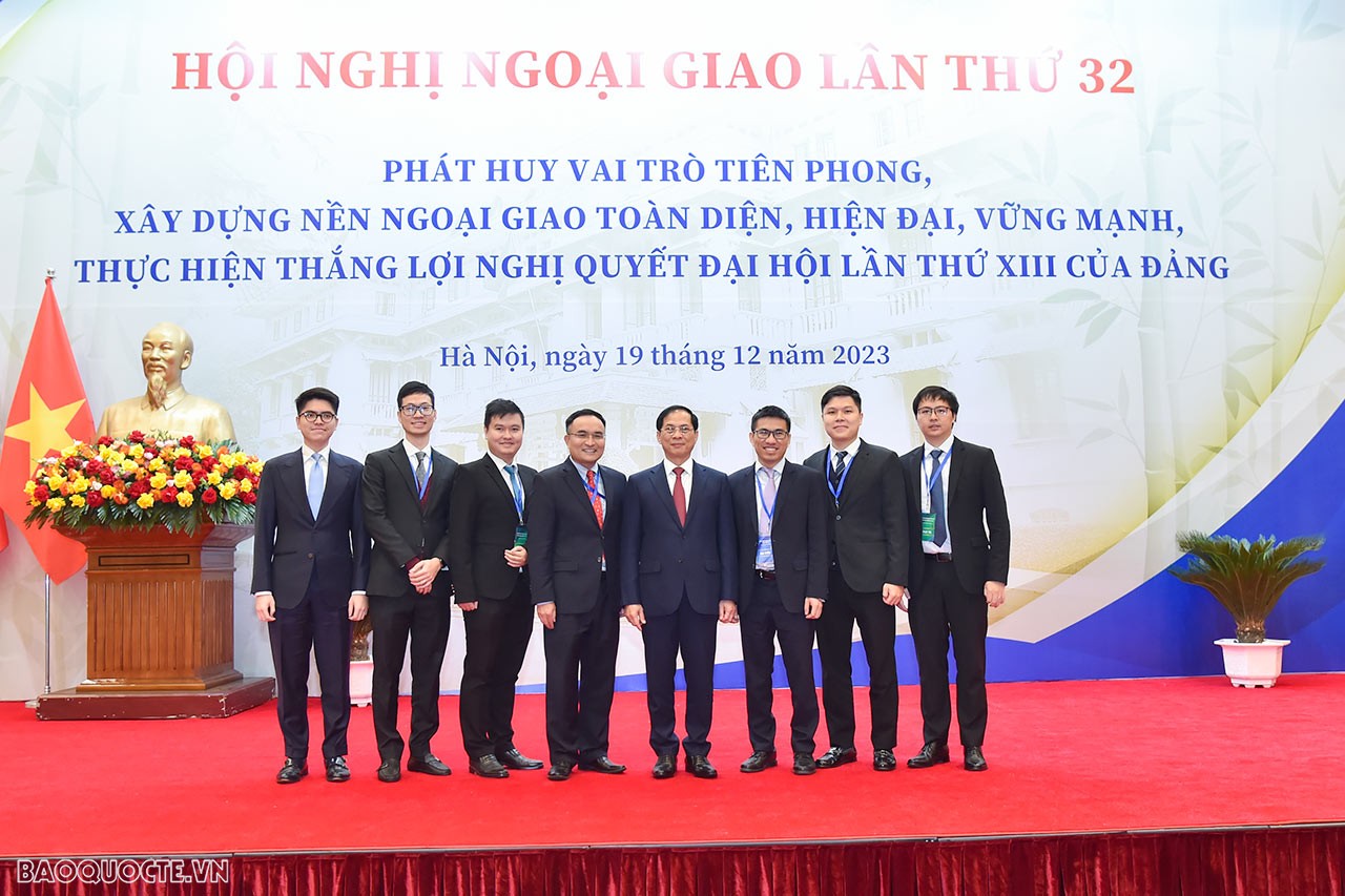 Toàn cảnh Lễ khai mạc Hội nghị Ngoại giao 32 qua ảnh