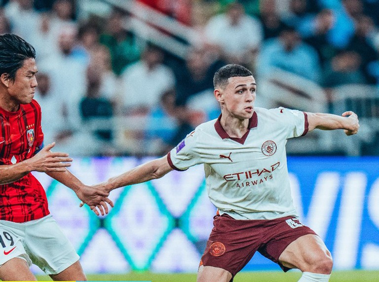 Man City thi đấu hoàn toàn vượt trội trước đội bóng đến từ Nhật Bản.