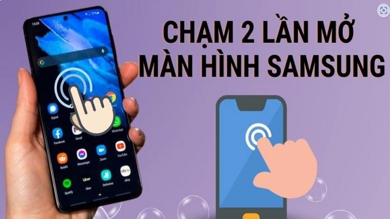 Cách bật chạm 2 lần mở màn hình trên Samsung nhanh chóng, đơn giản Cách bật chạm 2 lần mở màn hình trên Samsung nhanh chóng, đơn giản