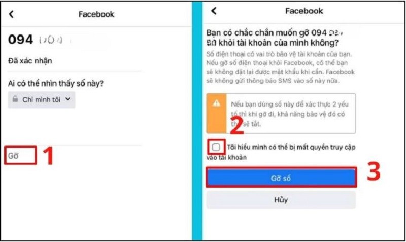 Hướng dẫn chi tiết cách đổi số điện thoại trên Facebook cực đơn giản Hướng dẫn chi tiết cách đổi số điện thoại trên Facebook cực đơn giản
