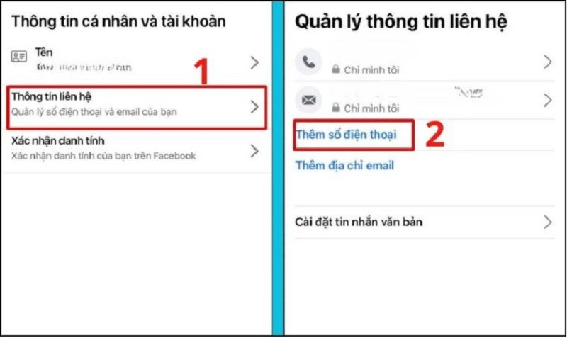 Hướng dẫn chi tiết cách đổi số điện thoại trên Facebook cực đơn giản Hướng dẫn chi tiết cách đổi số điện thoại trên Facebook cực đơn giản