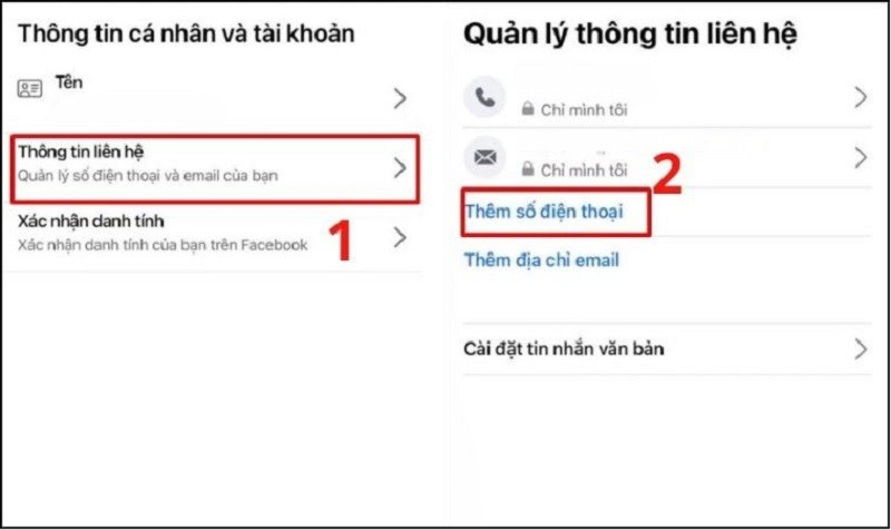 Hướng dẫn chi tiết cách đổi số điện thoại trên Facebook cực đơn giản Hướng dẫn chi tiết cách đổi số điện thoại trên Facebook cực đơn giản