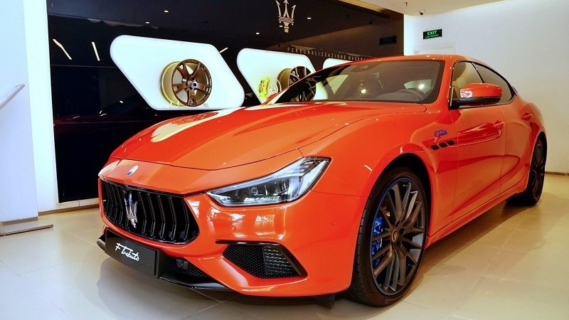 Cận cảnh Maserati Ghibli F Tributo độc nhất Việt Nam