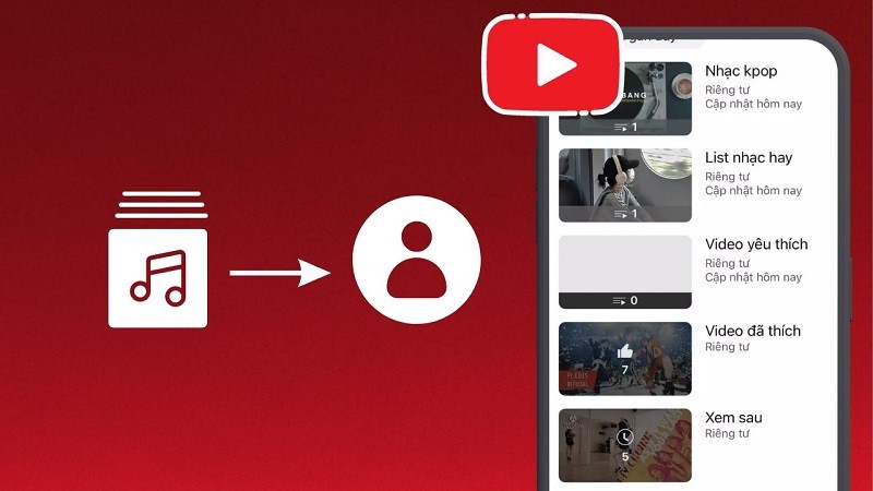 Cách chuyển playlist YouTube sang tài khoản khác đơn giản, nhanh chóng Cách chuyển playlist YouTube sang tài khoản khác đơn giản, nhanh chóng