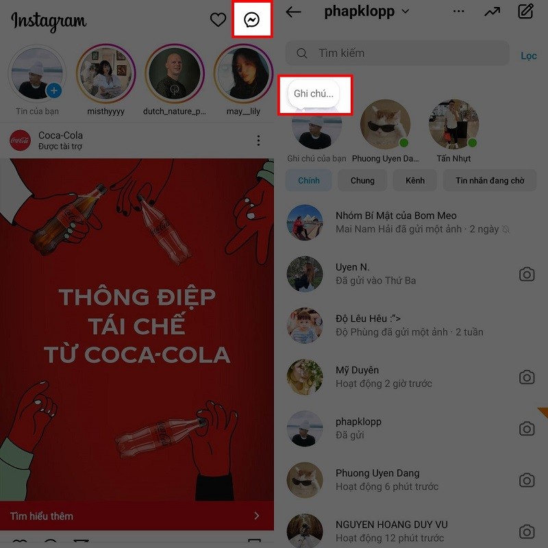 Cách thêm ghi chú có nhạc trên Instagram cực ấn tượng Cách thêm ghi chú có nhạc trên Instagram cực ấn tượng