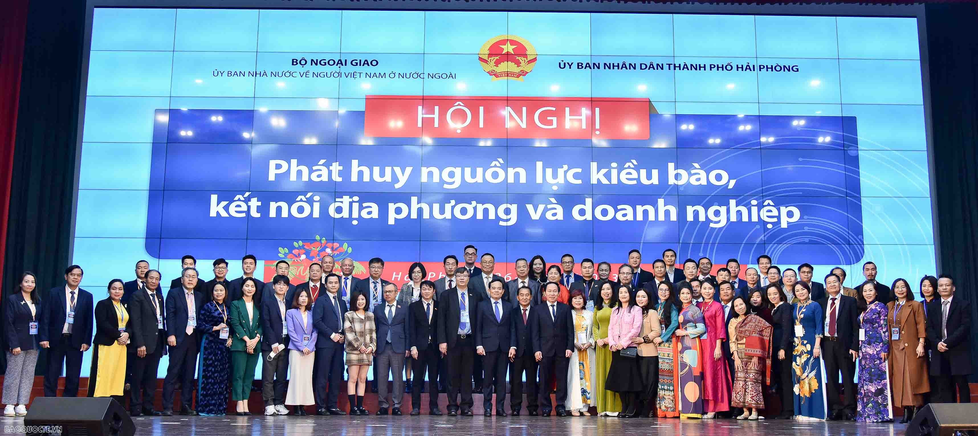Khai mạc Hội nghị phát huy nguồn lực kiều bào, kết nối địa phương và doanh nghiệp