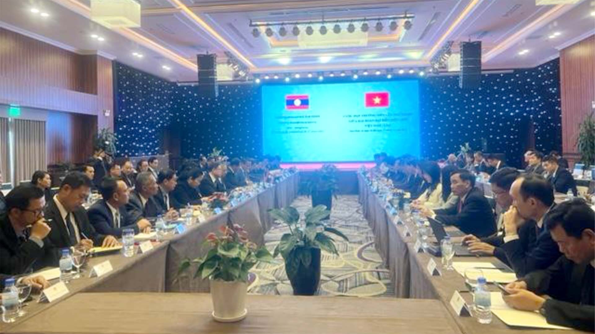 Quang cảnh cuộc họp. (Ảnh: Thu Dung) Quang cảnh cuộc họp. (Ảnh: Thu Dung)