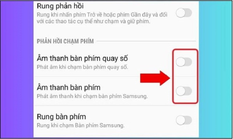Hướng dẫn tắt âm bàn phím Samsung khi gõ siêu đơn giản Hướng dẫn tắt âm bàn phím Samsung khi gõ siêu đơn giản
