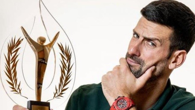 Báo Pháp vinh danh tay vợt Novak Djokovic về những thành công rực rỡ trong năm 2023