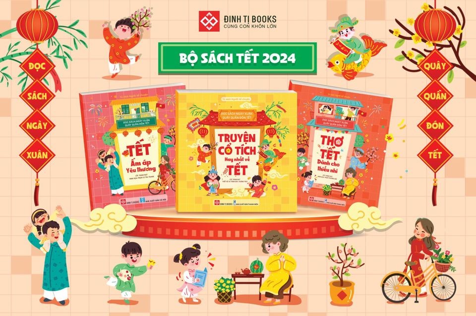 Sách Tết - món quà ý nghĩa dịp Năm mới Sách Tết - món quà ý nghĩa dịp năm mới