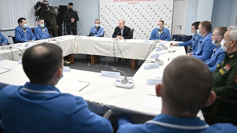 Nói Ukraine không phải là 'kẻ thù', Tổng thống Nga tuyên bố sở hữu thứ không quân đội nào trên thế giới có. (Nguồn: AFP)