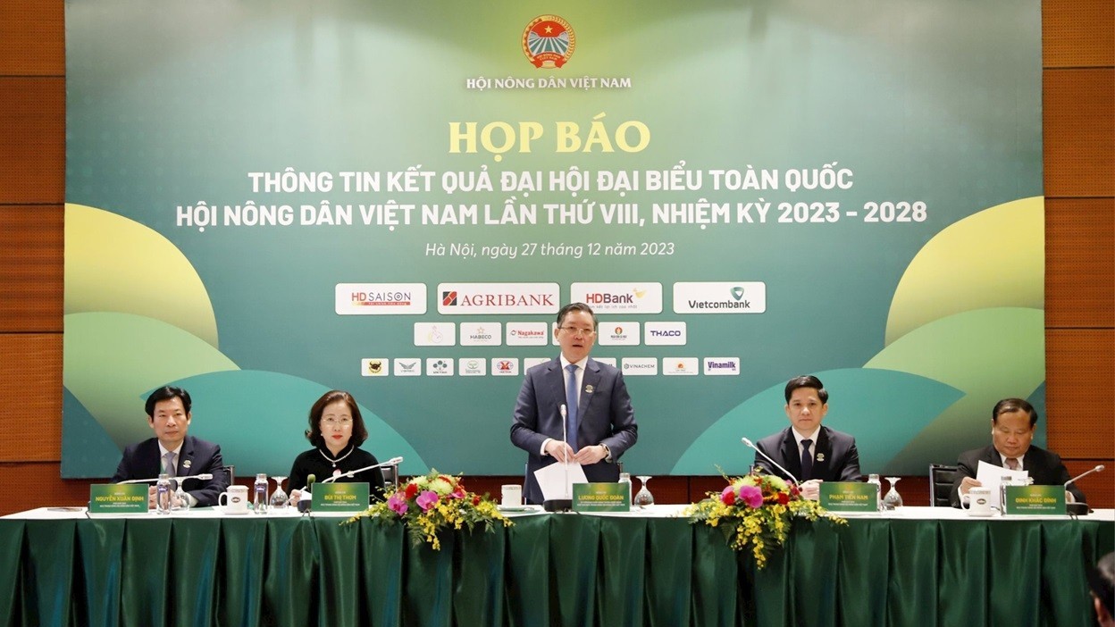 Đại hội đại biểu Hội Nông dân Việt Nam lần thứ VIII thành công tốt đẹp