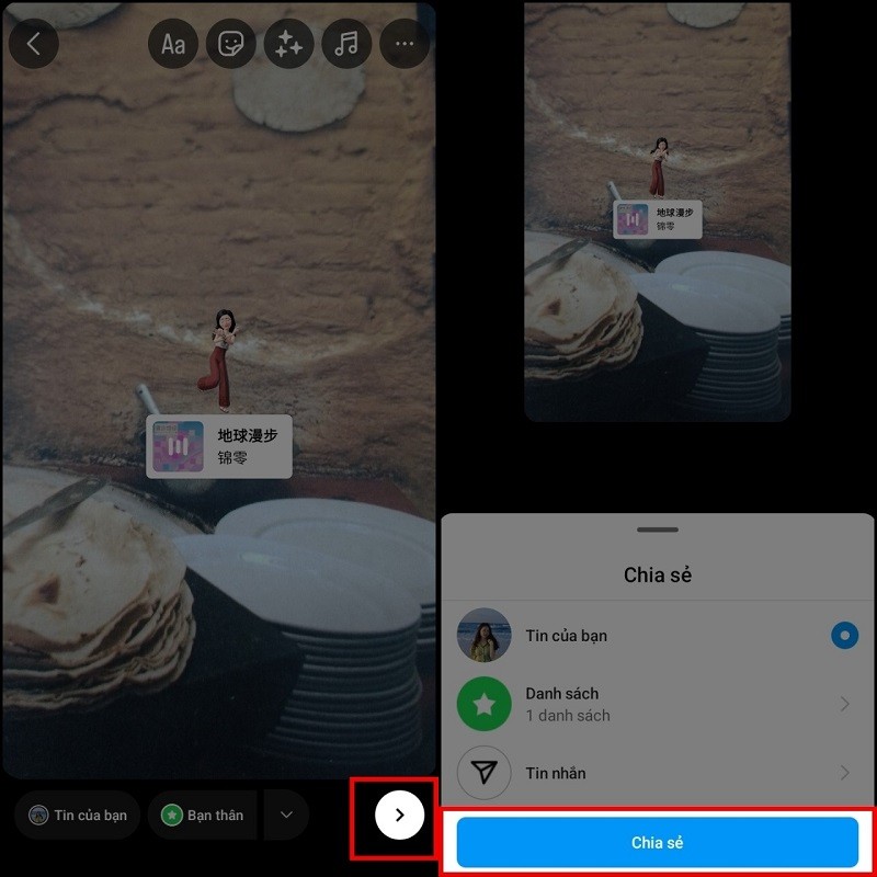 Cách chèn sticker nhảy theo nhạc trên Story Instagram cực thú vị