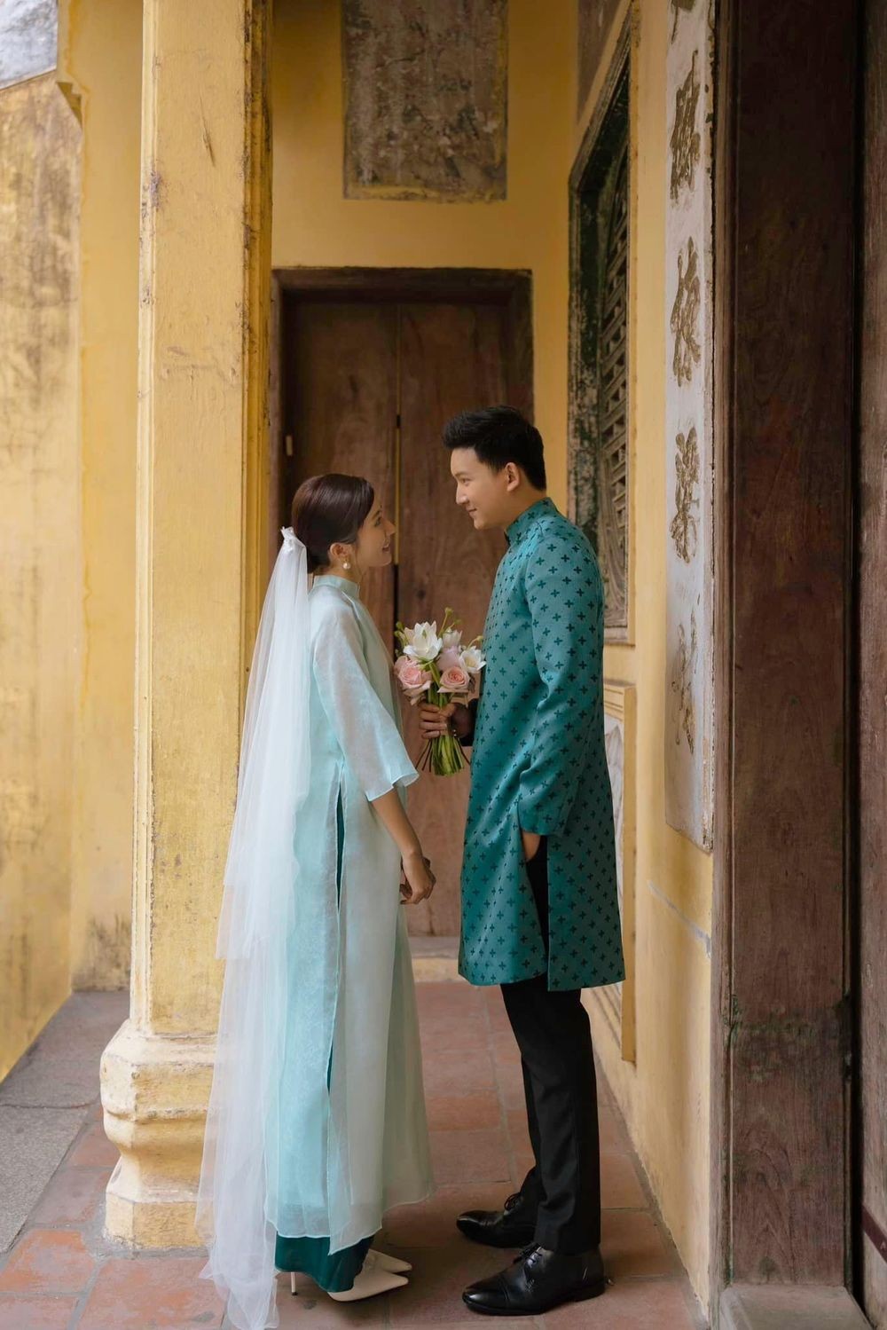 Ảnh cưới của diễn viên Ngọc Huyền 'Thương ngày nắng về' Ảnh cưới của diễn viên Ngọc Huyền 'Thương ngày nắng về'