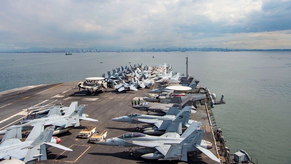 Nhóm tấn công tàu sân bay 1 (CSG-1) của Mỹ tập trận đa phương tại Biển Đông