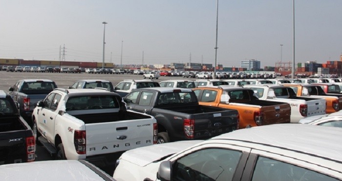 Xe nhập khẩu chỉ bằng 1/3 lần lượng xe sản xuất lắp ráp trong nước năm 2023.