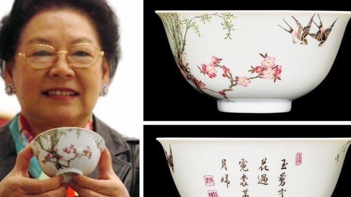 Chiếc bát cổ lập kỷ lục món đồ gốm sứ Trung Quốc được bán đấu giá đắt nhất năm 2023