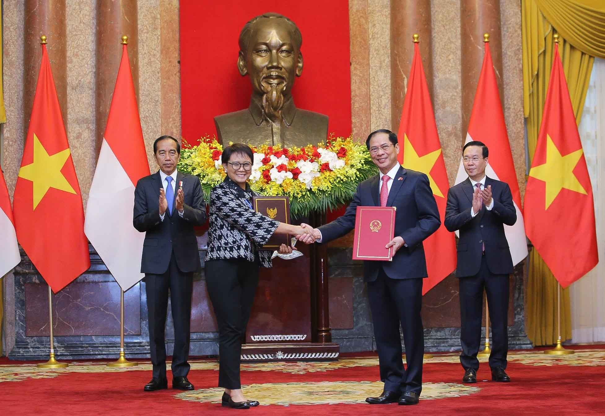 Chủ tịch nước đề nghị Indonesia tạo thuận lợi cho sản phẩm Halal Việt Nam tiếp cận thị trường Indonesia Chủ tịch nước đề nghị Indonesia tạo thuận lợi cho sản phẩm Halal Việt Nam tiếp cận thị trường Indonesia