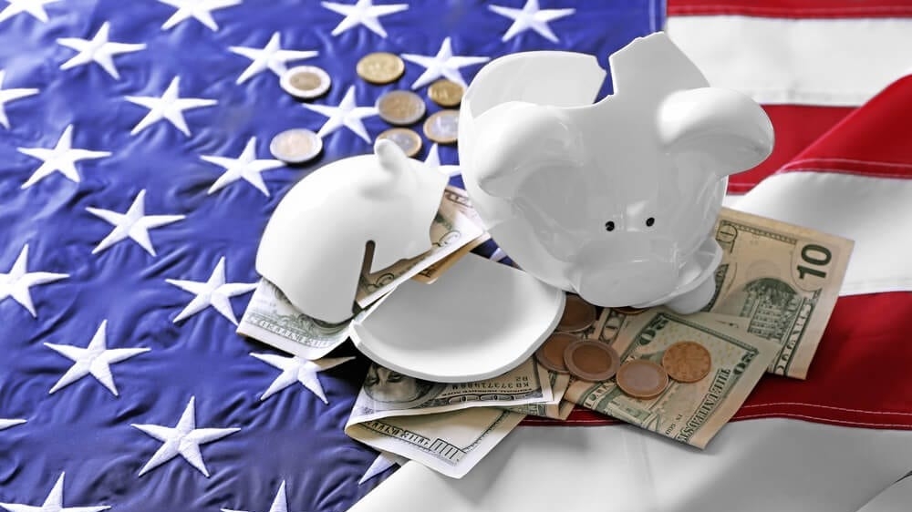 Nợ công quốc gia Mỹ tăng gần 70 USD mỗi giây