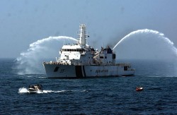 Hai thành viên Bộ tứ diễn tập ứng phó sự cố trên Vịnh Bengal