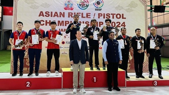 Thắng lợi đầu năm của đoàn bắn súng Việt Nam