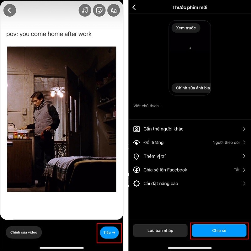Cách ghép nối video Reels Instagram để tăng thêm thời gian dài hơn